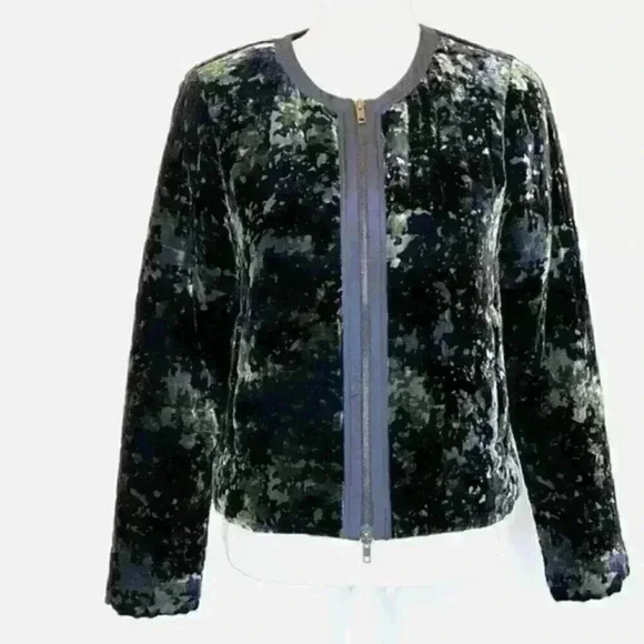 Eileen Fisher Jackets & Blazers - Eileen Fisher Quilted Velvet Bomber